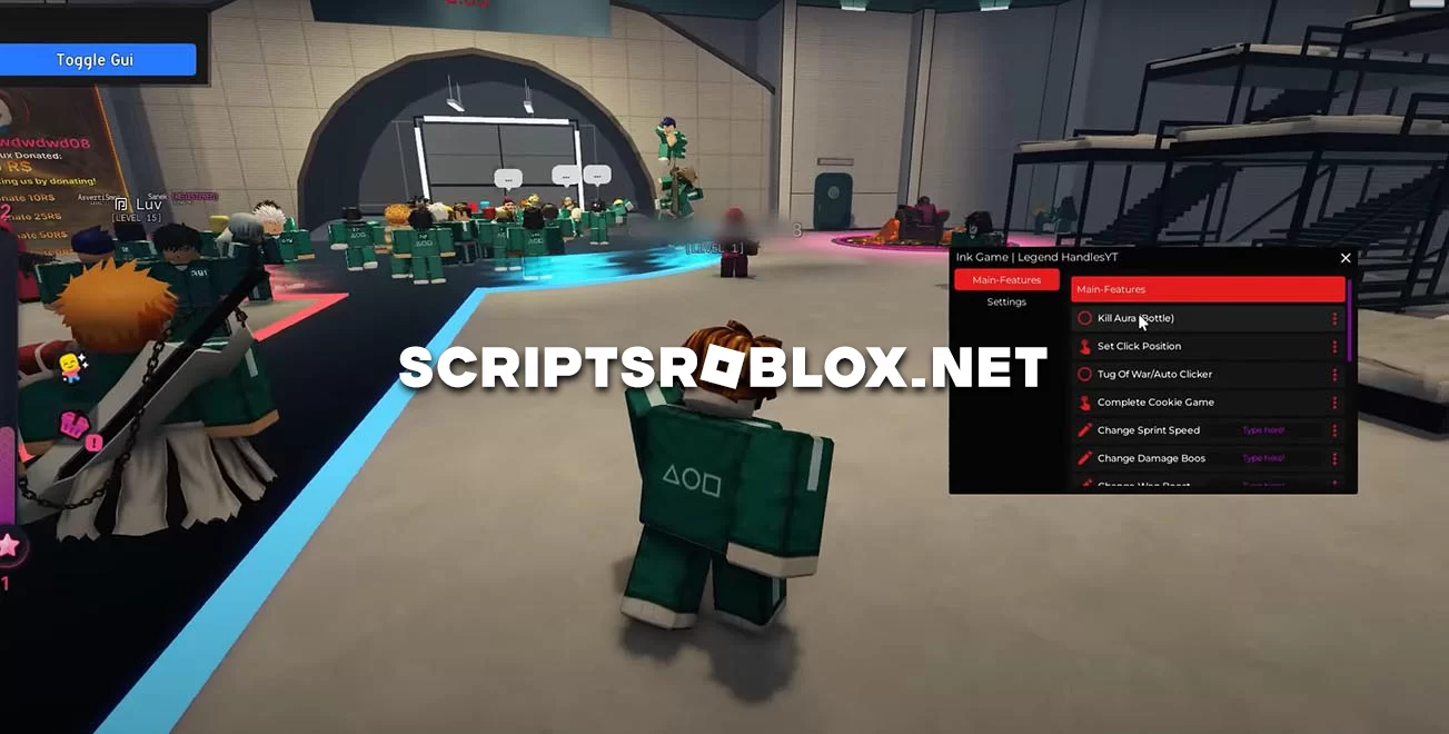 Ink Game Script: Kill Aura, Auto Win, Free Gamepasses & More