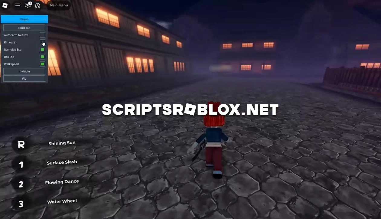 MUGEN Script: Auto Farm, Kill Aura, Esp & More