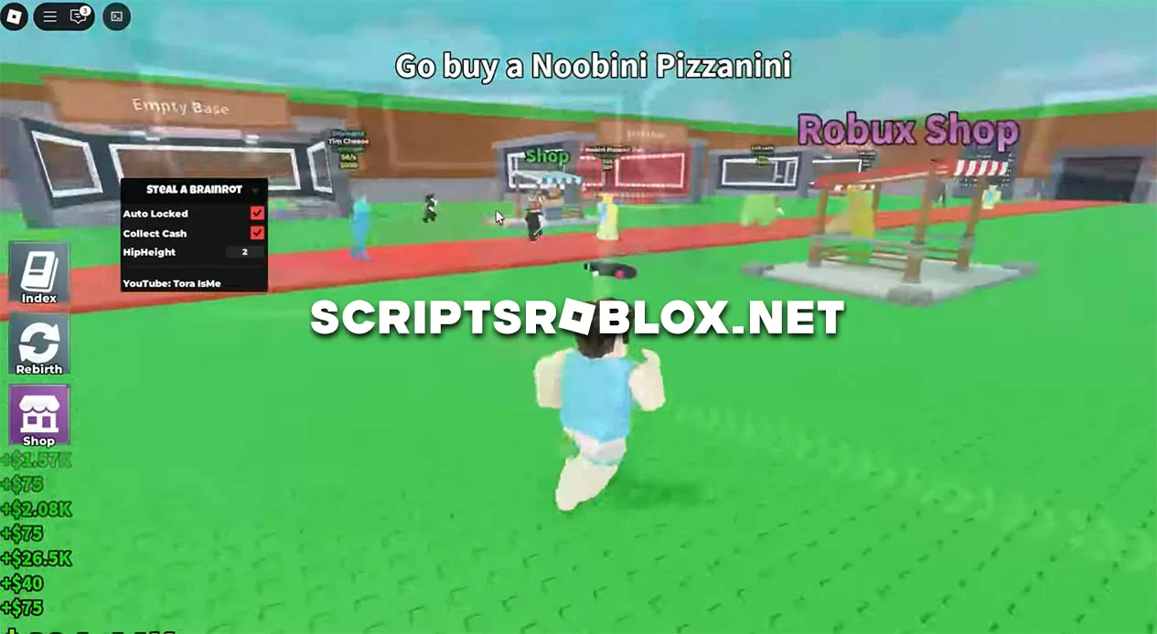 Steal a Brainrot Script: Auto Lock, Collect Cash & More