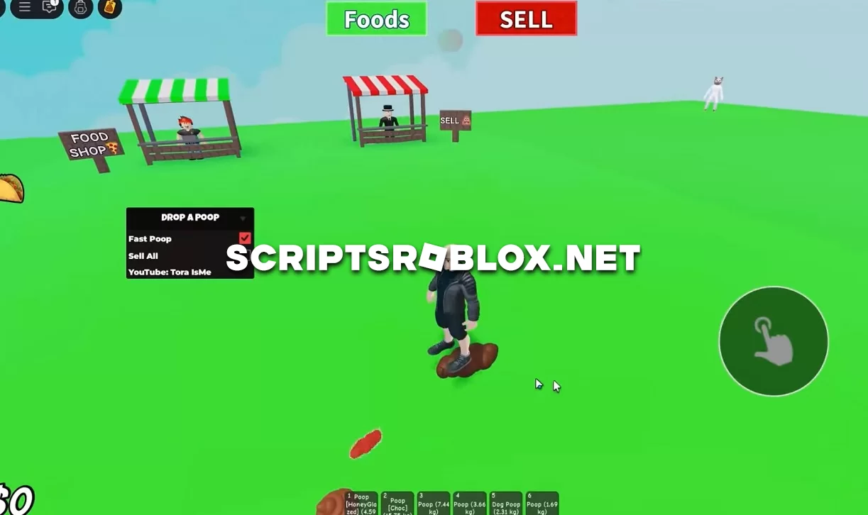 Drop a Poop Script GUI: Fast Poop, Sell All
