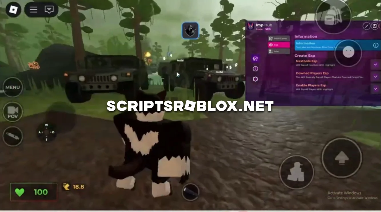 Roblox Evade Script 2025: Nextbots Esp, Auto Buy & More Features