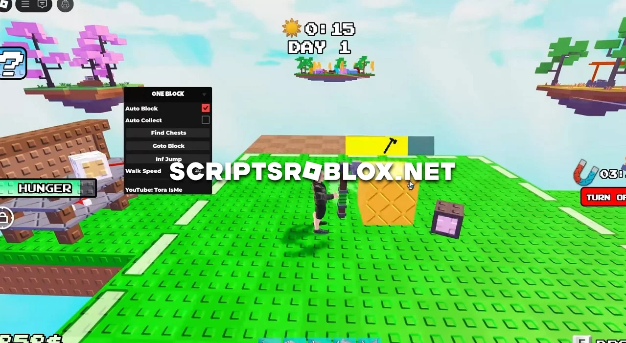 ONE BLOCK Script - Auto Block, Auto Collect, Goto Block & More