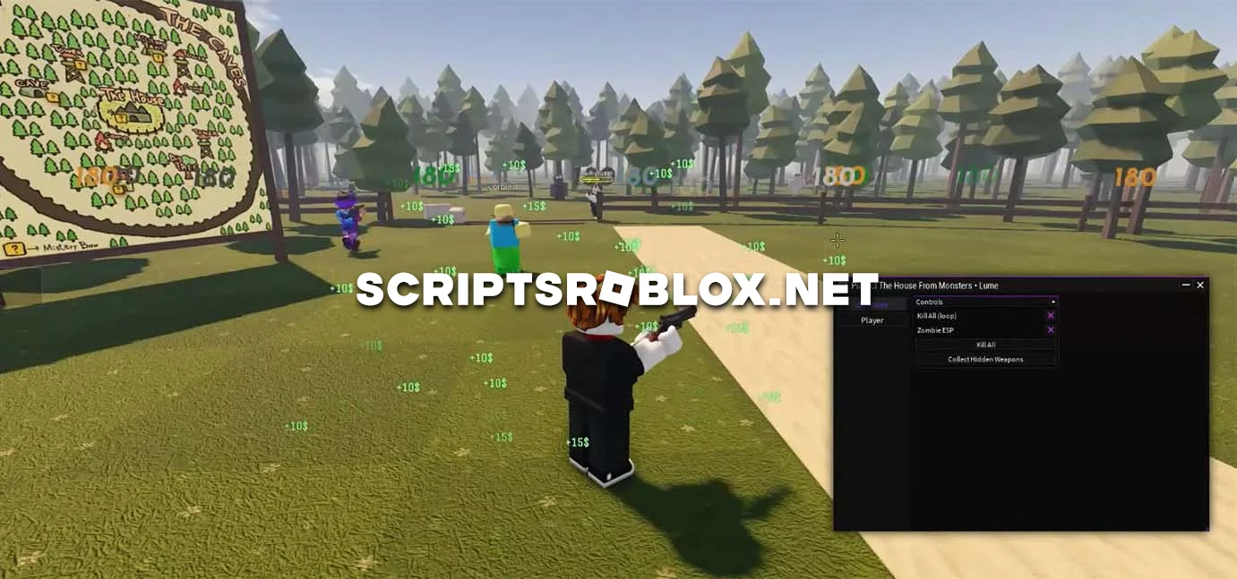 Protect The House From Monsters Script - Zombie Esp, Kill All