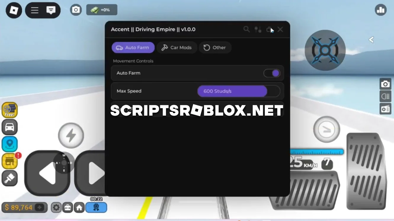 Driving Empire Script 2025 - Auto Farm, Max Speed & More