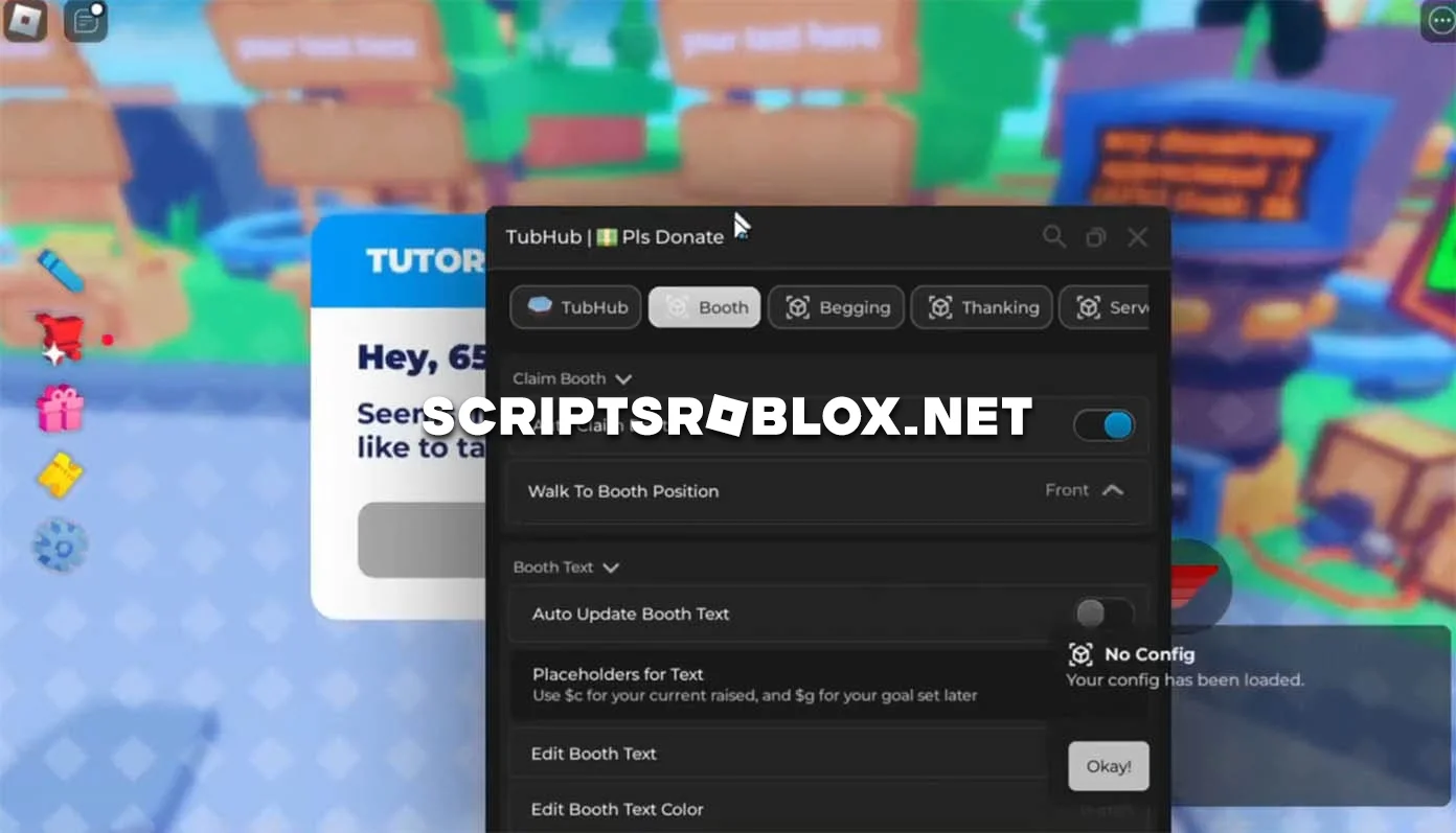 PLS DONATE Script 2025 - Auto Farm, Fake Message & More Features