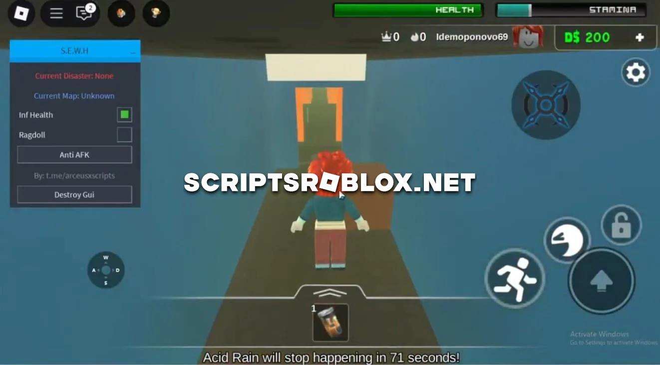 Something Evil Will Happen Script - God Mode, Ragdoll & Anti AFK