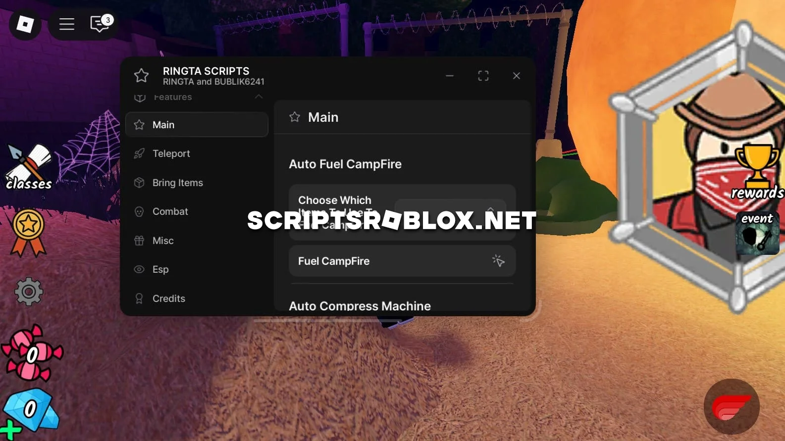 99 Nights In The Forest Script (NO KEY) - Infinite Diamonds, Anti Hunger