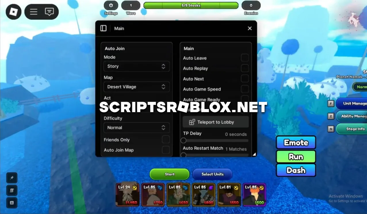 Anime Last Stand Script Pastebin - Auto Upgrade, Auto Summon & More
