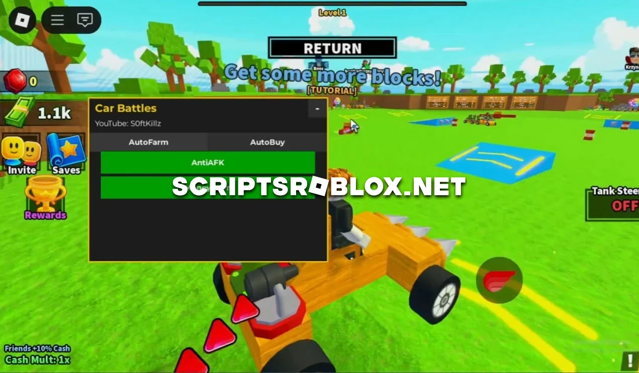 Roblox Car Battles Script - Auto Farm, Auto Buy & More