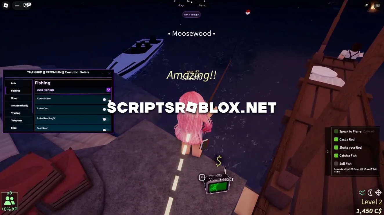 Fish It Script Pastebin (ThanHub) - Auto Fishing, Teleports & More