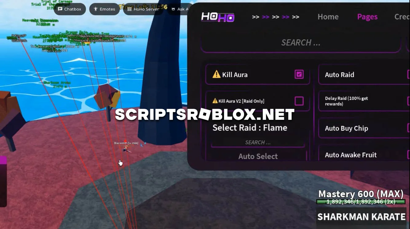 Hoho Hub Script Blox Fruits: Auto Farm, Dupe Items & More (2025)