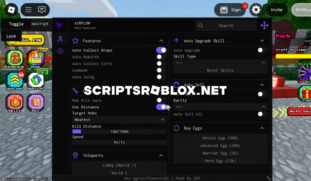 Slasher Blade Loot Script - Kill Aura, Auto Skill & More