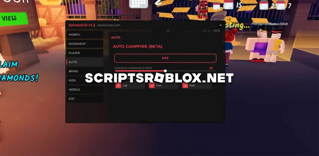 99 Nights in the Forest Script by SolvexGUI – Powerful Features & Easy UI