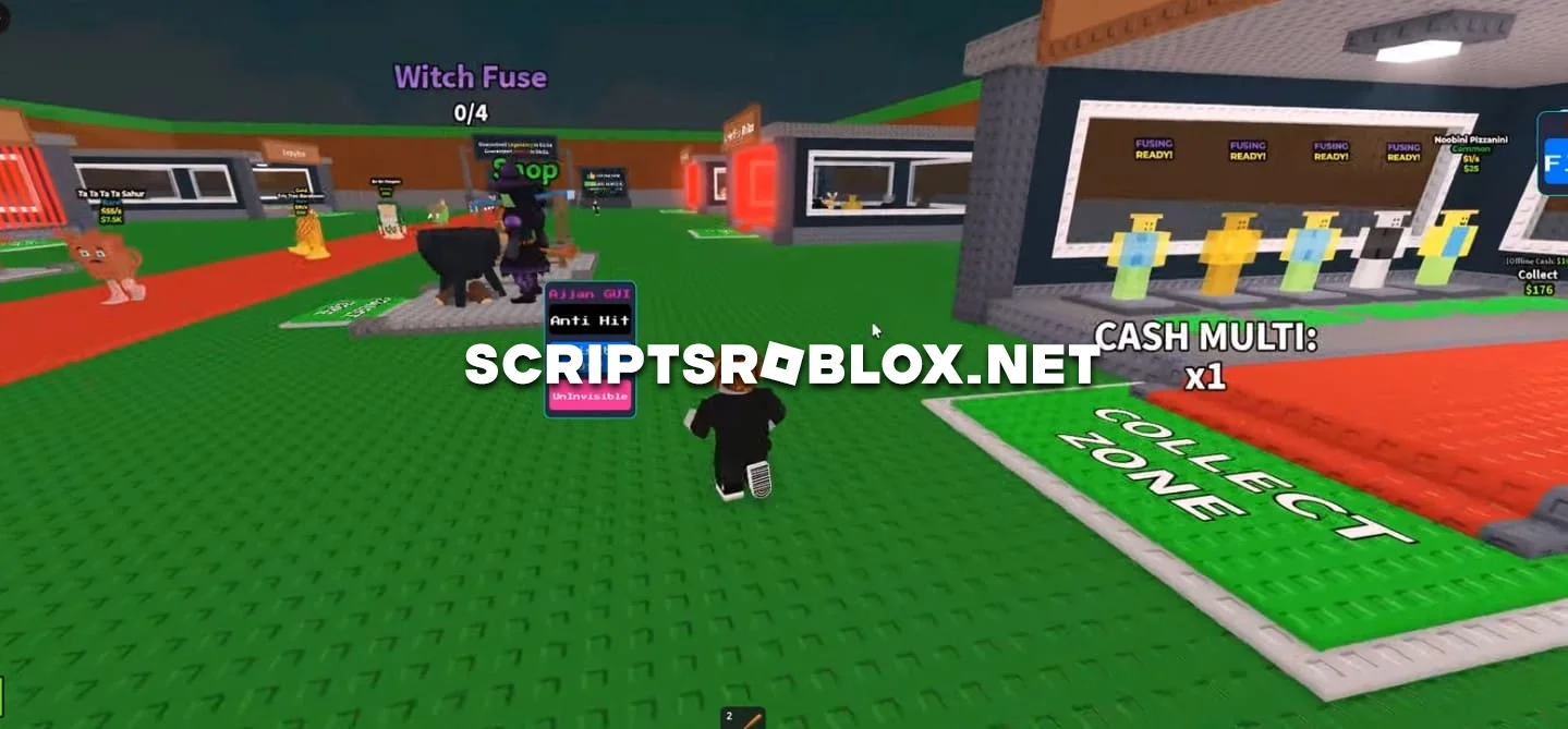 Steal a Brainrot Script Pastebin: Anti Hit, Invisible & More (NO KEY)