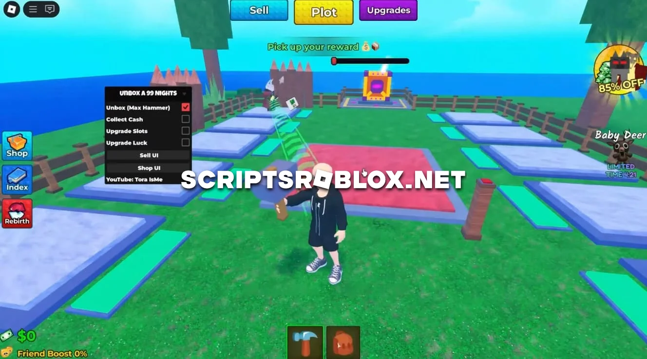 Unbox a 99 Nights in the Forest Script - Collect Cash, Auto Upgade & More