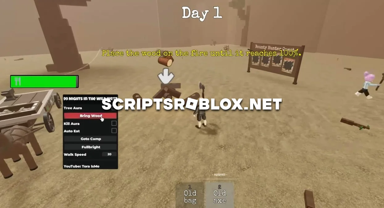 99 Nights in the Wild West Script: Tree Aura, Kill Aura & More