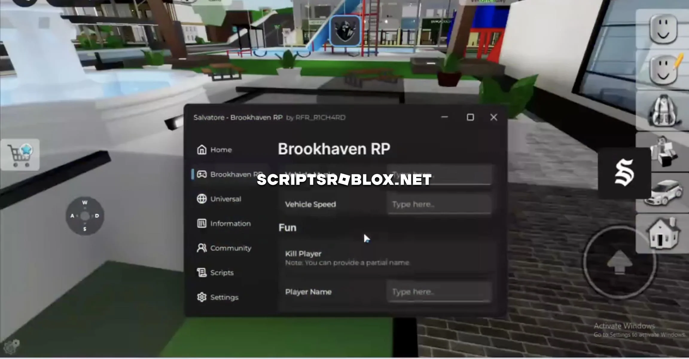 Brookhaven RP Script GUI - Bring Players, Kick, Troll & More