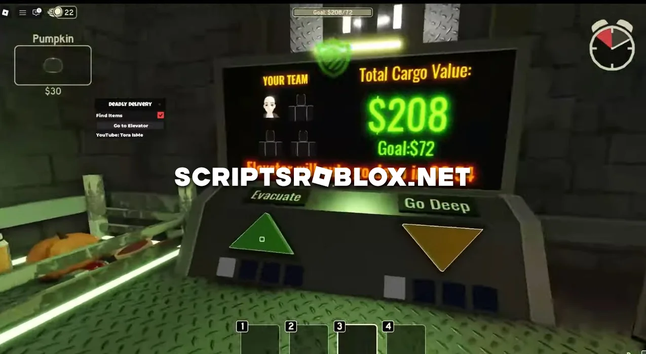 Deadly Delivery Script - Auto Find Items, Go To Elevator & More