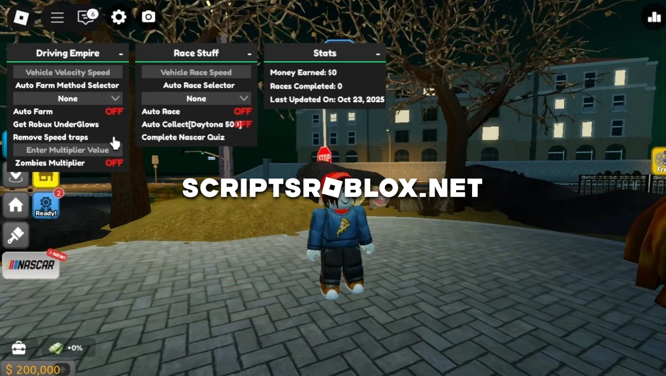 Driving Empire Script Pastebin - Auto Farm, Auto Race & More
