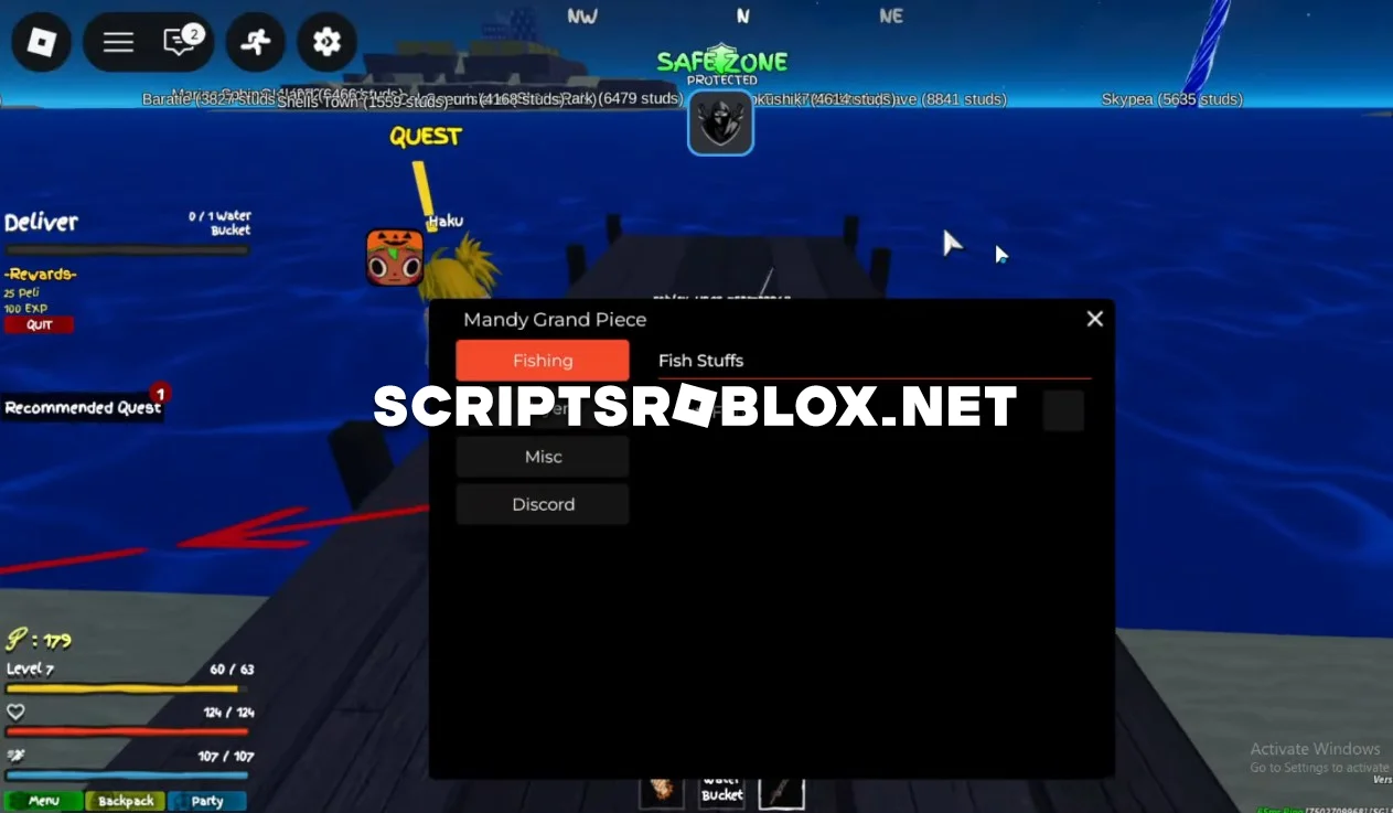 Grand Piece Online Script - Auto Fish, Esp Islands & More