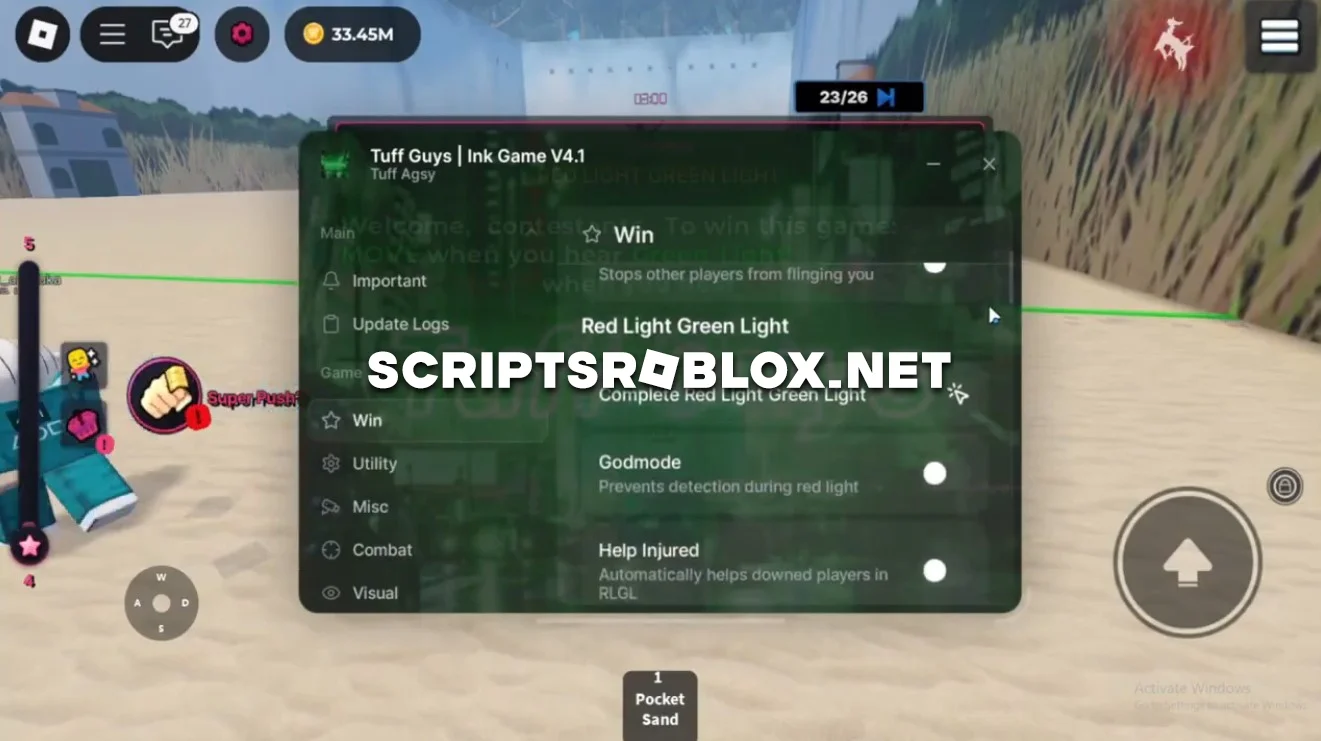 Ink Game Script Pastebin - Auto Win, Kill Aura & More