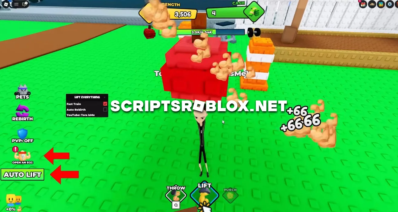 Lift Everything Script - Fast Train, Auto Rebirth & More (NO KEY)