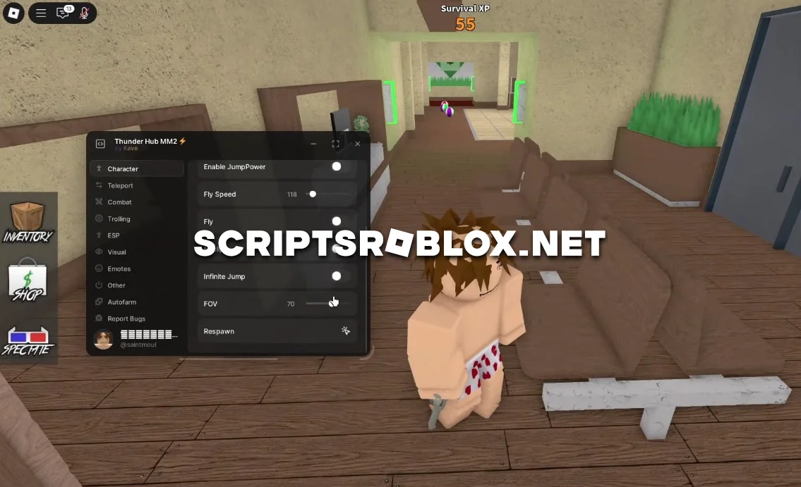 Roblox MM2 Script (Thunder Hub) - Auto Farm, Trolling & More