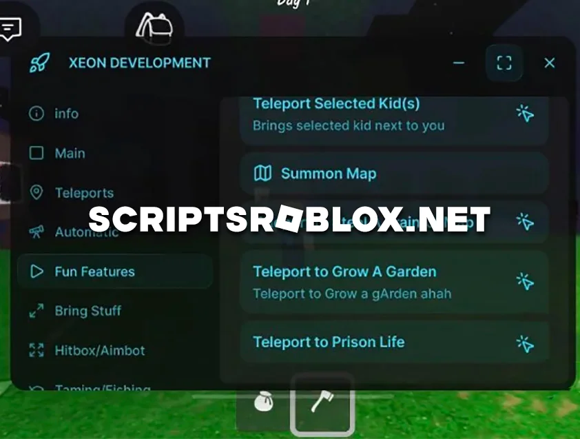 99 Nights in the Forest Script (XEON) - Auto Farm GUI (NO KEY)