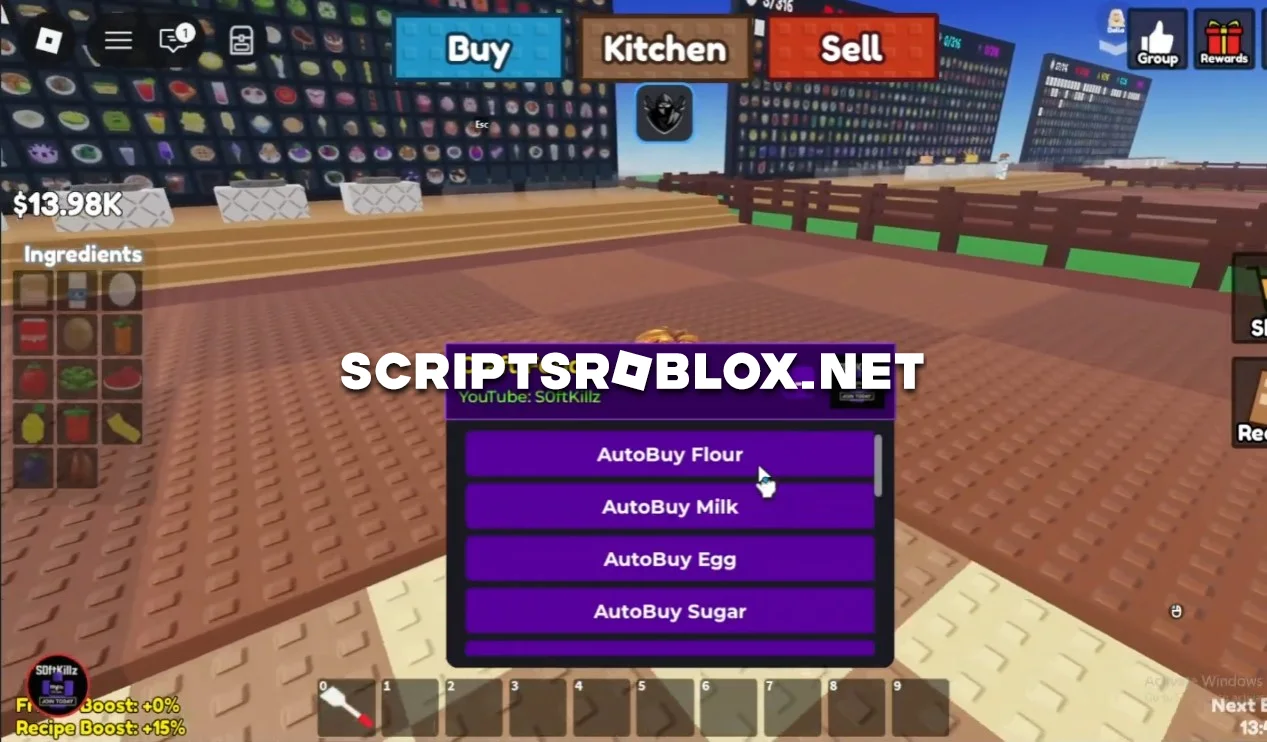 Roblox Craft Food Script - Auto Farm, Auto Buy & More
