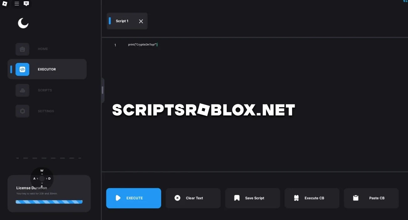 Cryptic Mobile Executor - Roblox Executor for Android
