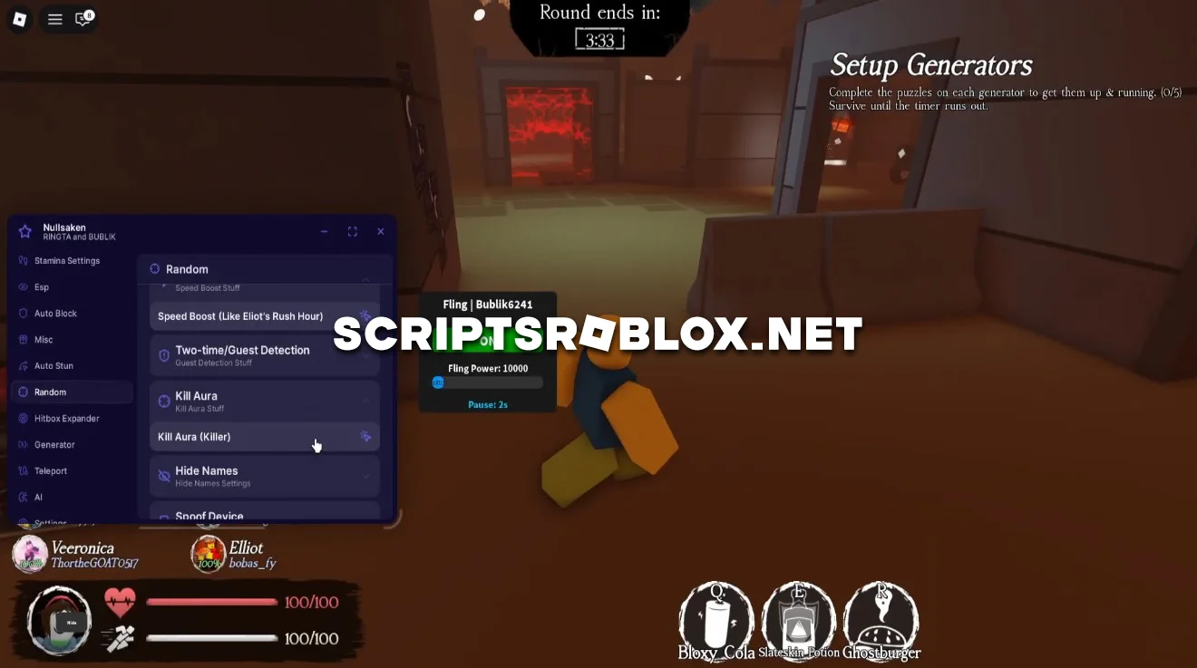 Forsaken Script - Auto Generators, Godmode, Kill Aura & More