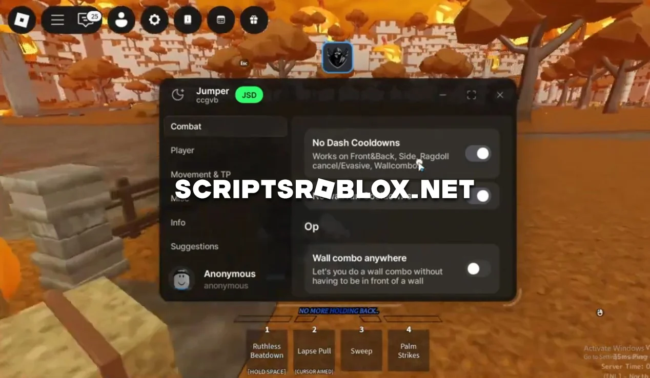 Jump Showdown Script: Auto Farm, Hit Aura, Teleports & More