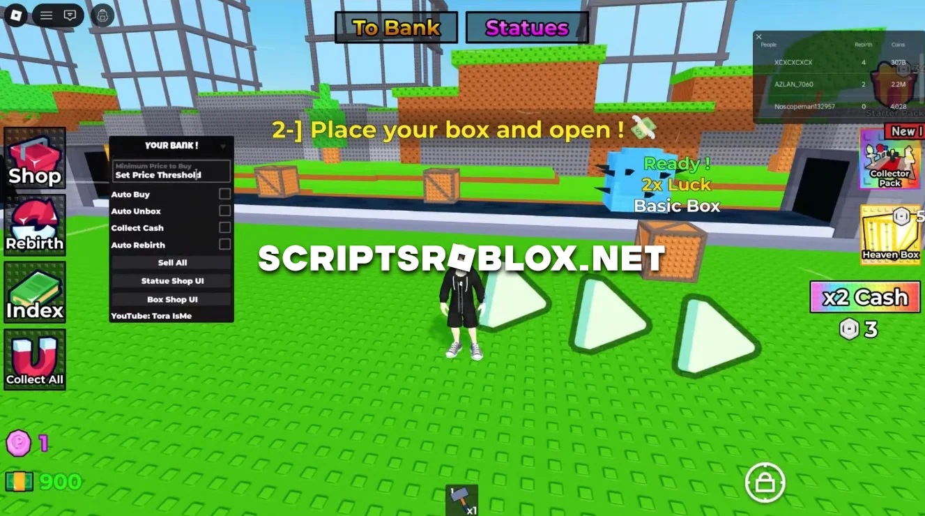 Roblox Your Bank Script - Auto Buy, Collect Cash & More