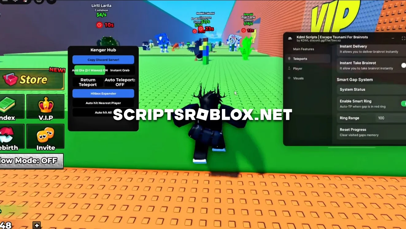 Escape Tsunami For Brainrots Script Pastebin - Auto Farm, Dupe & More