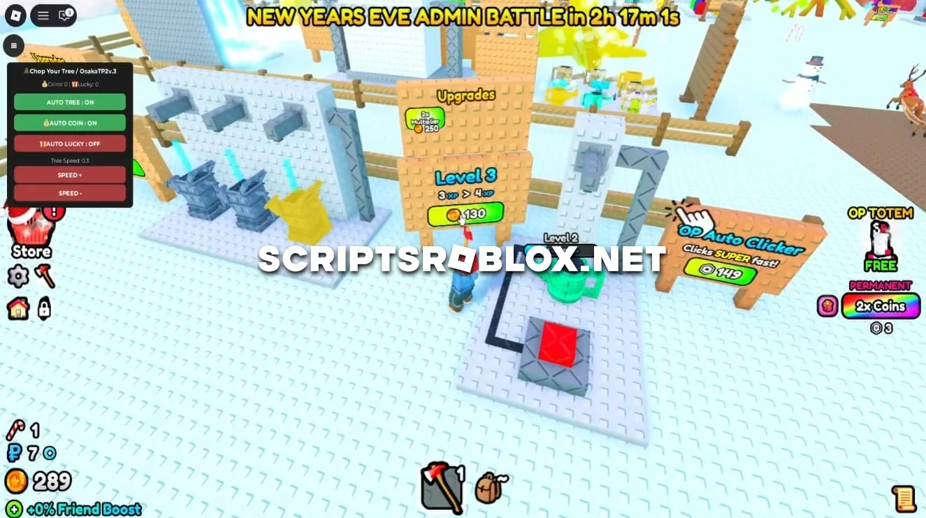 Chop Your Tree Script - Auto Tree, Auto Coin & More