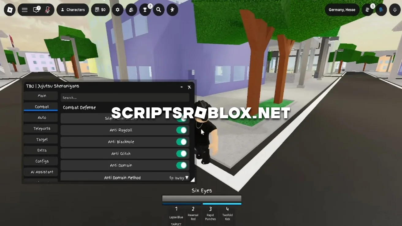 Jujutsu Shenanigans Script 2026 - Anti Stun, Auto Block & More