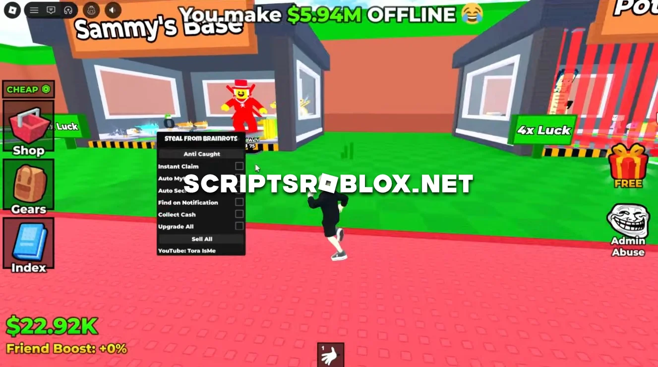 Steal From Brainrots Script - Instant Claim, Collect Cash & More