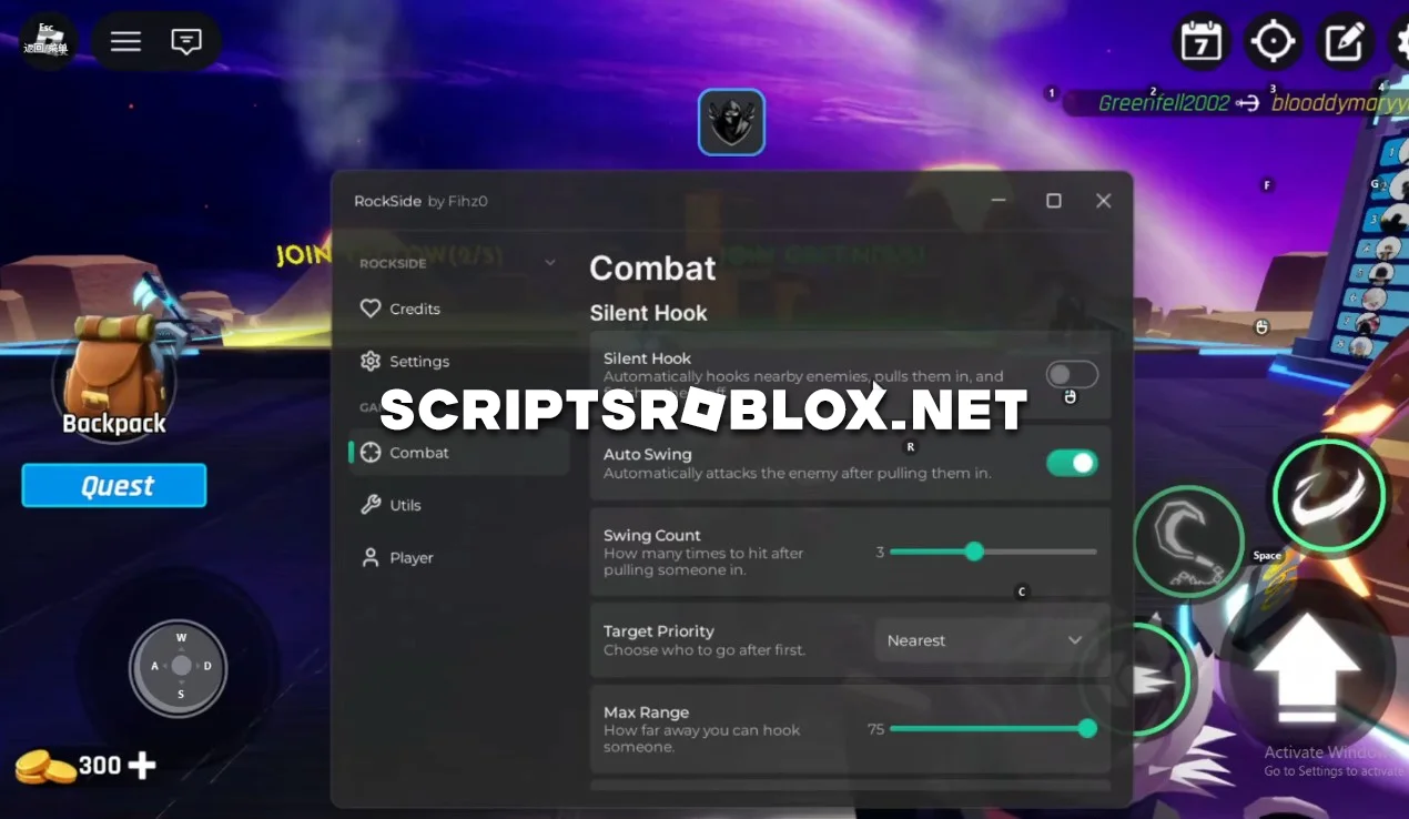 Hooked! Script - Silent Hook, Auto Swing, Inf Hook & More