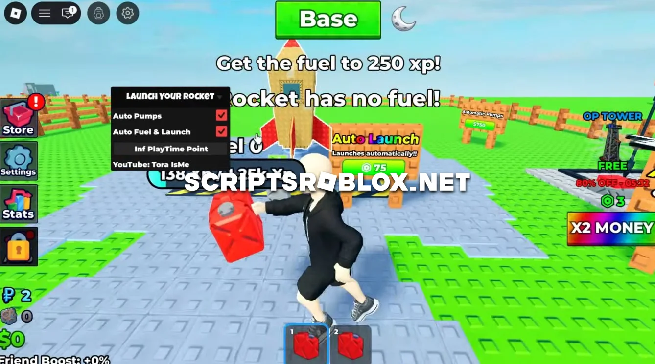 Roblox Launch Your Rocket Script - Auto Rocket, Infinite Points & More