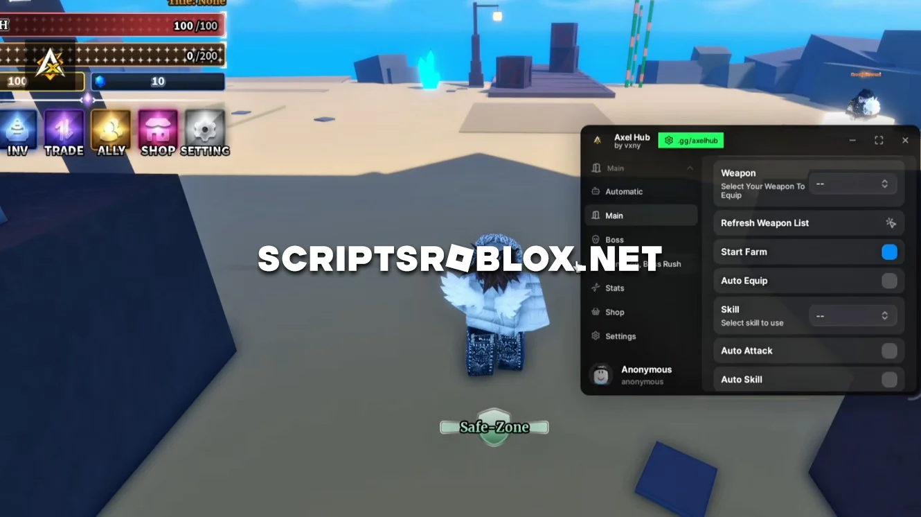 Sailor Piece Script (Axel Hub) - Max Level, Auto Farm & More