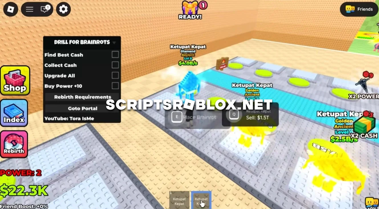 Drill for Brainrots Script: Find Best Cash, Instant Steal & More