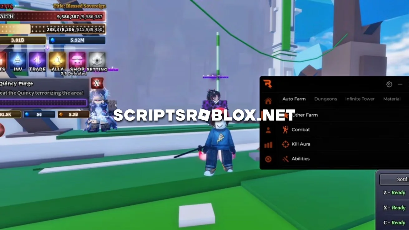 Sailor Piece Script (Rift Hub) - Auto Farm, Kill Aura & More