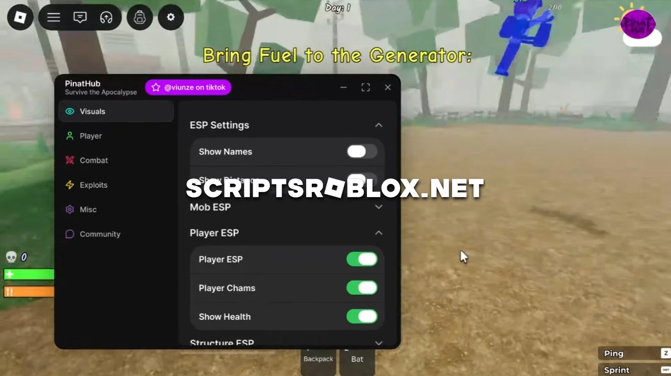 Survive the Apocalypse Script - Esp, Kill Aura, Aimbot & More