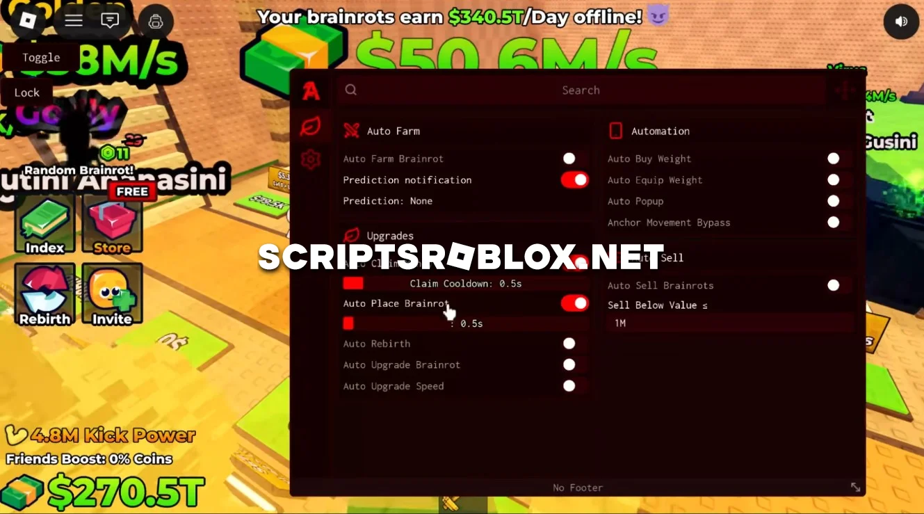 Kick a Lucky Block Script (Ajjans Hub) - Auto Farm Lucky Block (NO KEY)