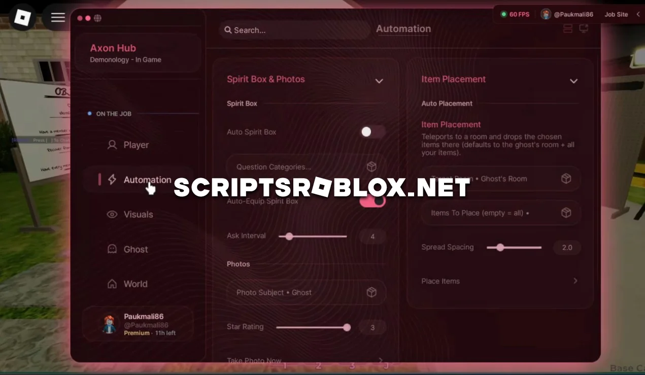 Demonology Script - Auto Play, Full Bright, Esp & More