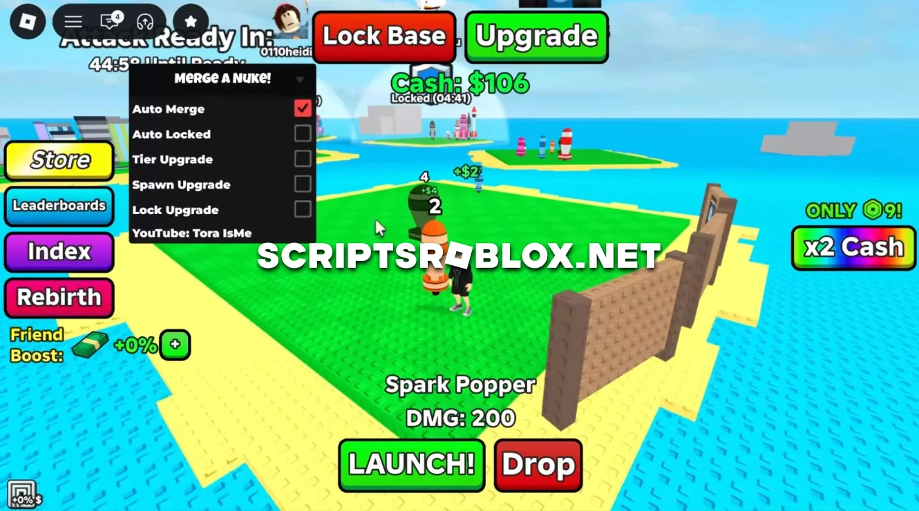Roblox Merge a Nuke Script - Auto Merge, Auto Upgrade & More