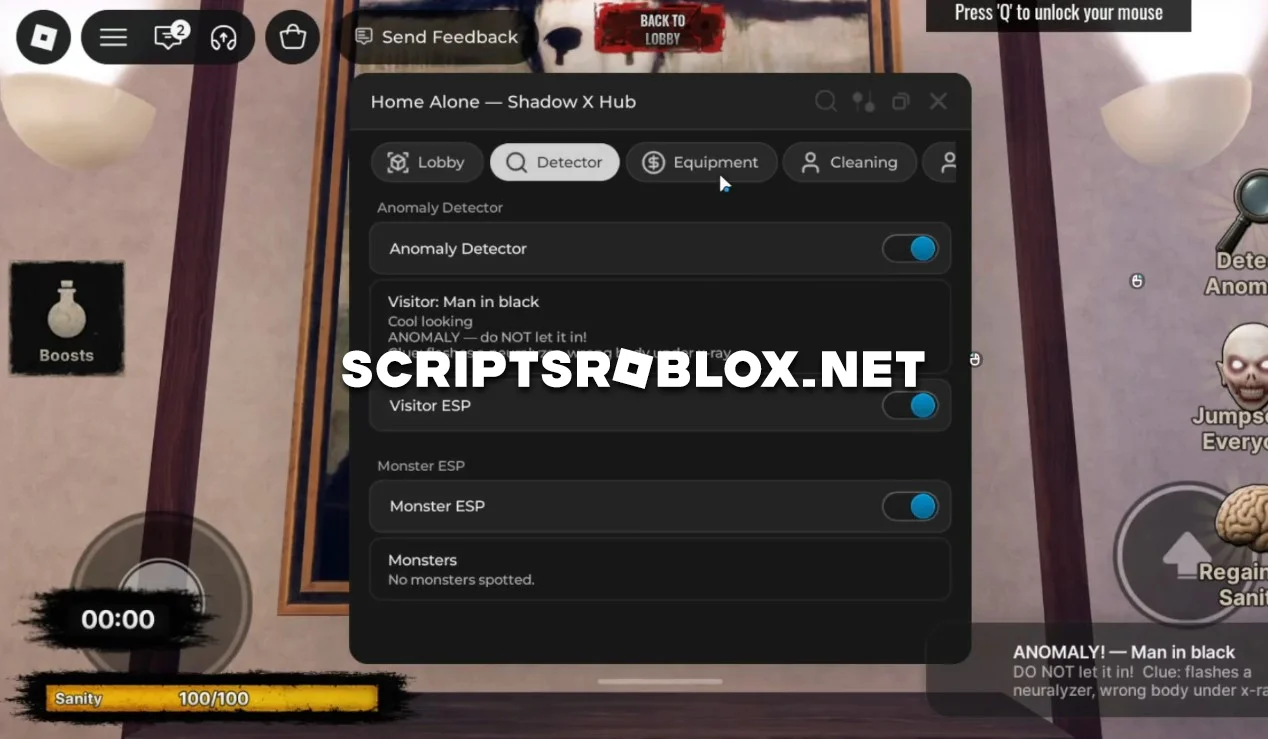 Home Alone Script - Anomaly Detector, Esp All, Auto Buy & More