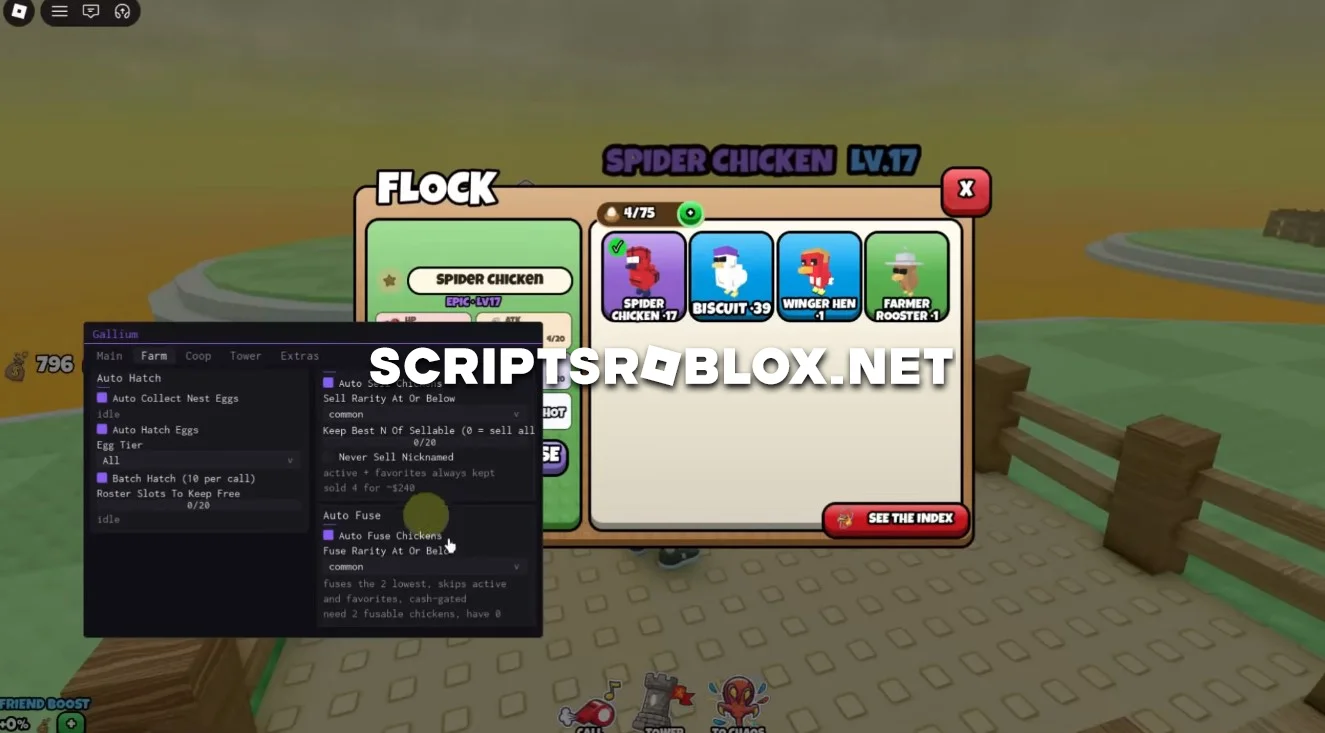 Grow a Chicken Fighter Script - Auto Farm, Auto Sell & More