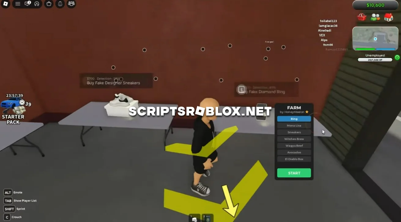 San Diego Border Roleplay Script - Auto Farm Cash