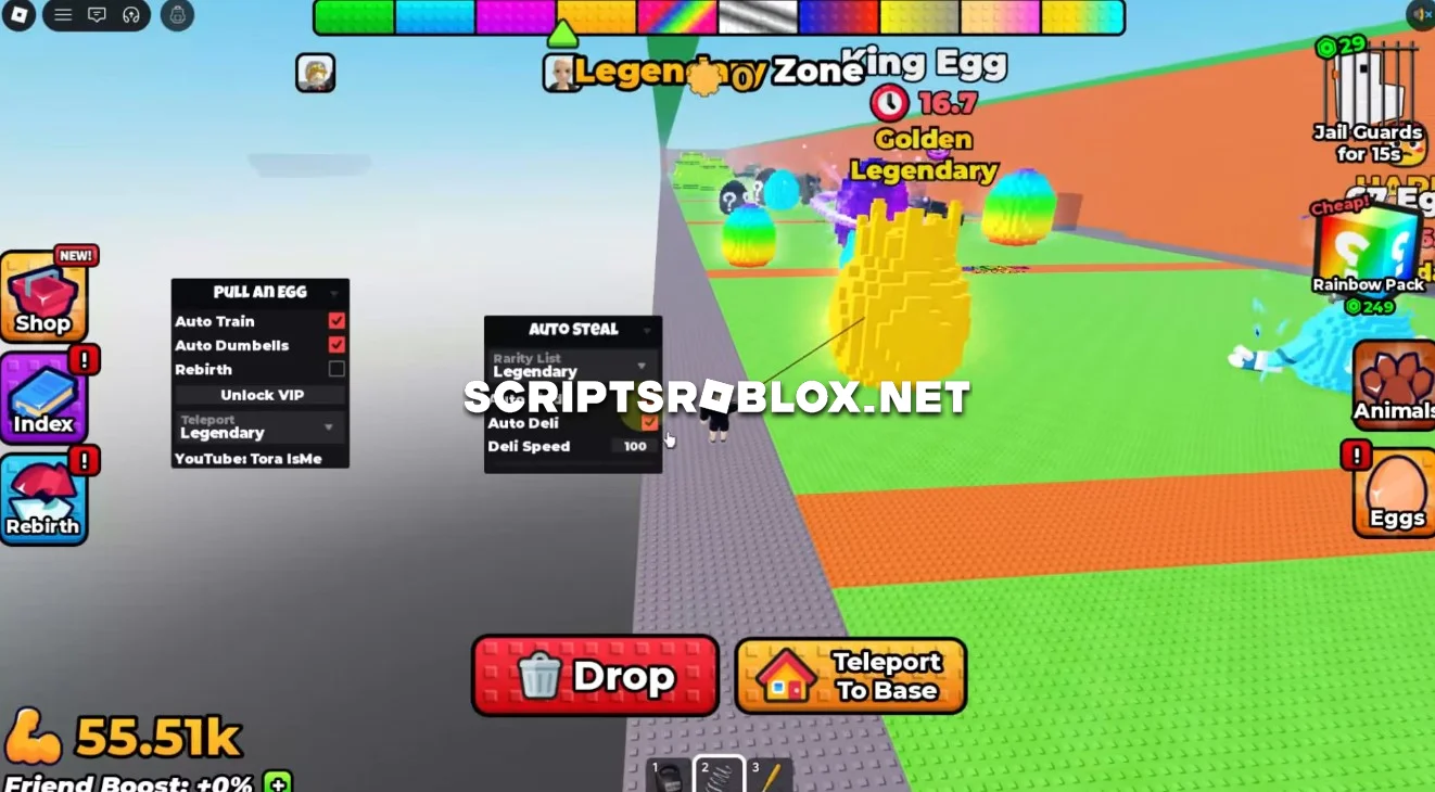 Pull An Egg Script - Auto Train, Auto Steal Eggs & More